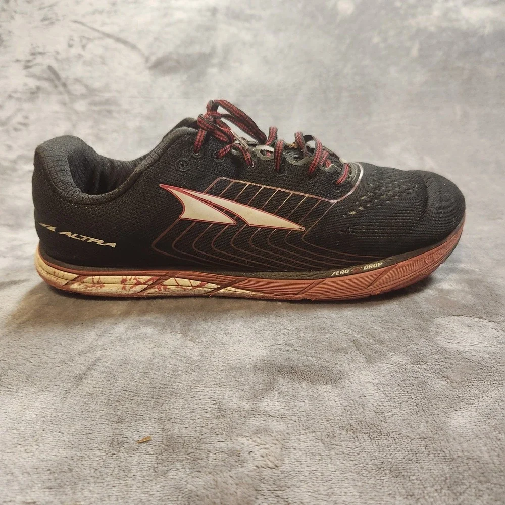 Altra Shoes Mens 11 Black Instinct 4.5 Road Running Zero Drop AFM1835F-6